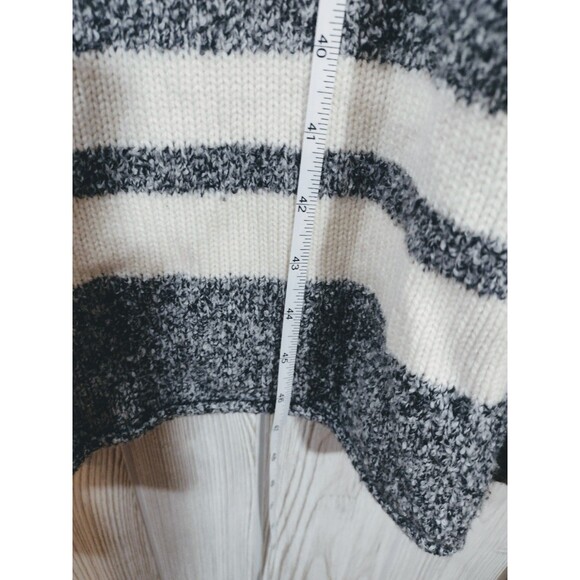 GAP Women's Sleeveless Knit Long Maxi Cardigan Size X-Large Stripe - Picture 8 of 12